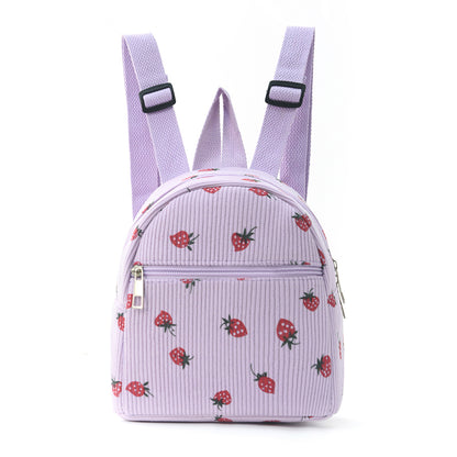 Mini-Rucksack Im Süßen Erdbeer-Design Brehn
