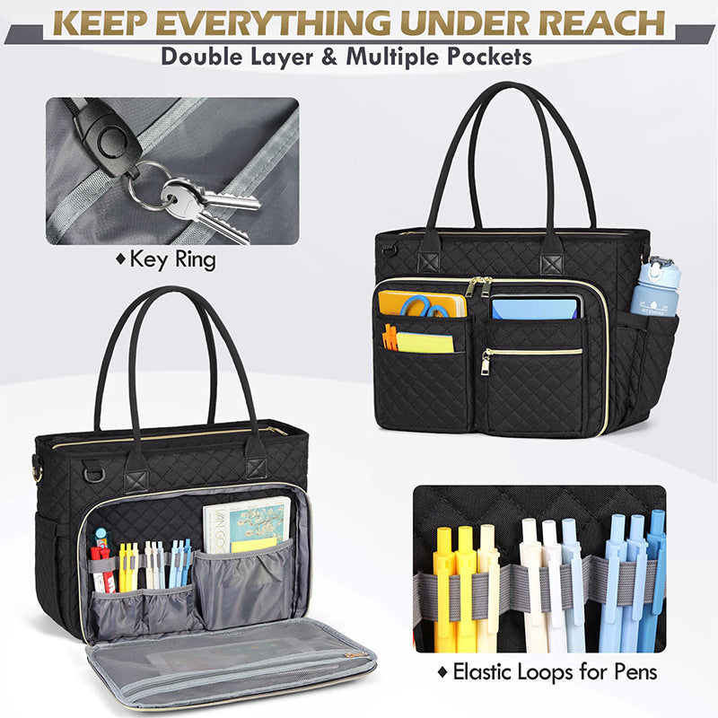 Elegante Strukturierte Handtasche Brehn