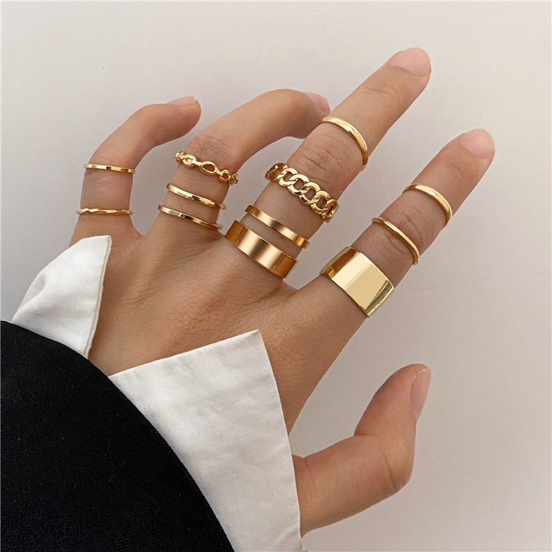 Vielseitiges Ring-Set Brehn