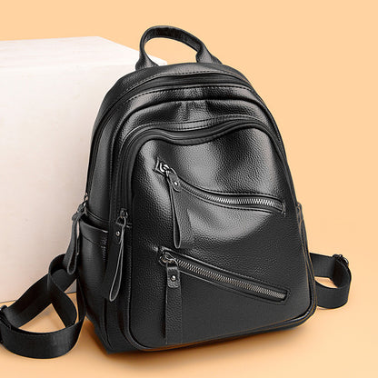 Modischer Leder Rucksack Brehn
