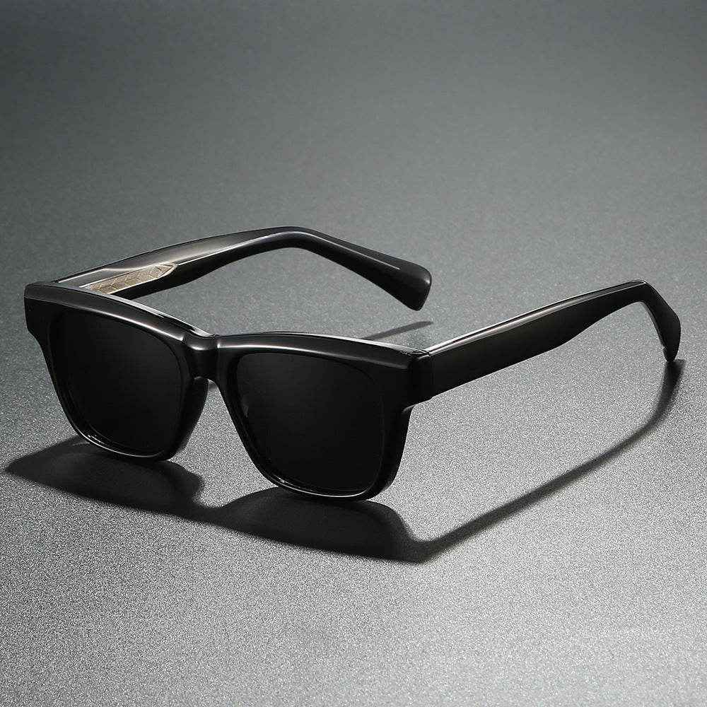 Damen stylische Sonnenbrille im klassischen Rechteckdesign Brehn