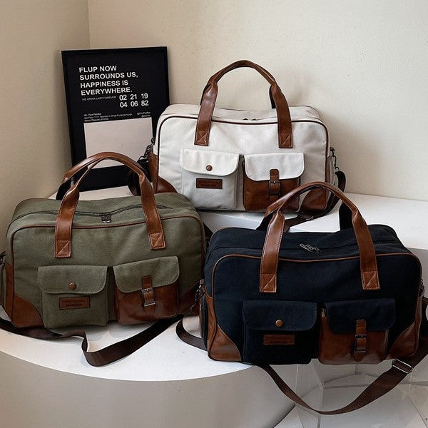 Funktionale Canvas Wochenend Reisetasche