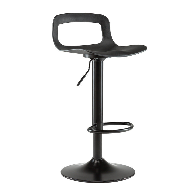 Ergonomischer Barhocker Mit Höhenverstellbarer Sitzfläche Und Robustem Metallgestell Brehn