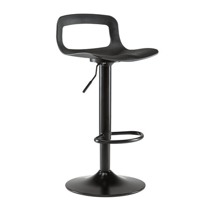 Ergonomischer Barhocker Mit Höhenverstellbarer Sitzfläche Und Robustem Metallgestell Brehn