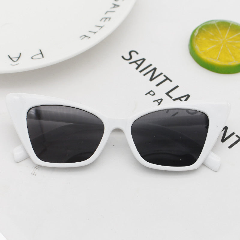 Damen Modische Cat-Eye Sonnenbrille mit hochwertiger Rahmenstruktur Brehn