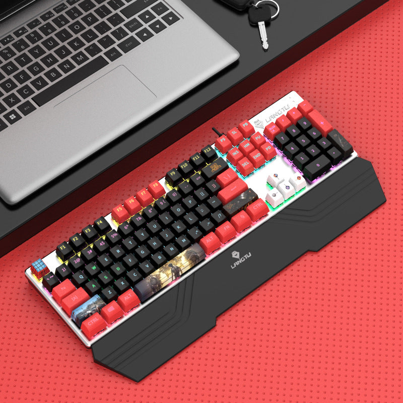 Ergonomische RGB Mechanische Gaming-Tastatur Brehn