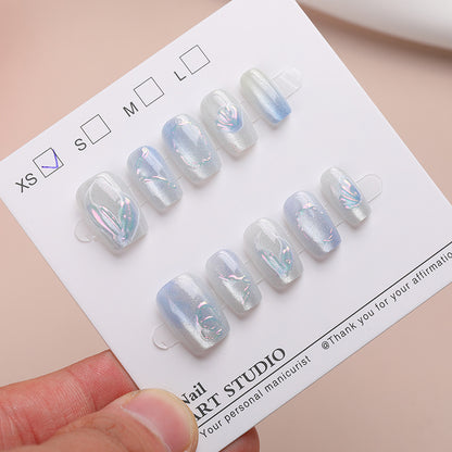Iridescent Nail Art Press-On Collection Brehn