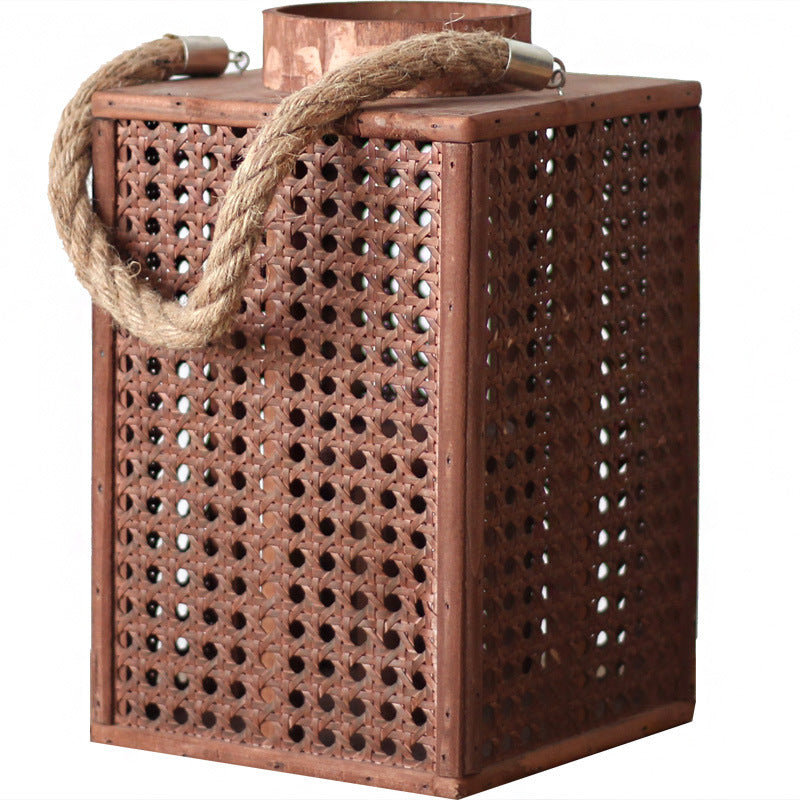 Dekorativer Laternenhalter aus Naturmaterial Brehn