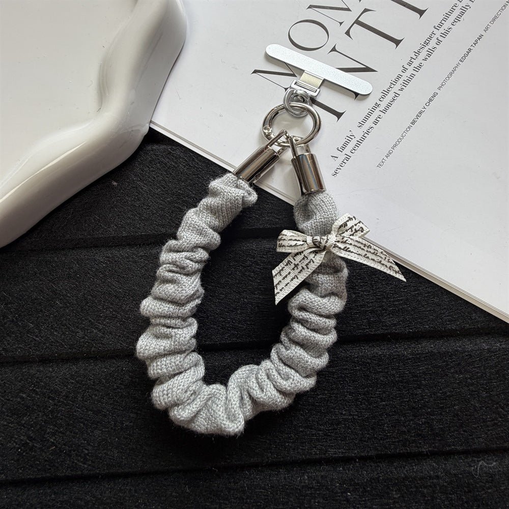 Dekorativer Scrunchie Schlüsselanhänger Halter Brehn