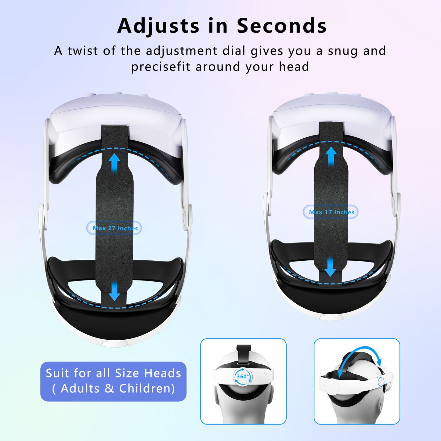 Komfortables VR-Headset mit Hochauflösendem Display Brehn