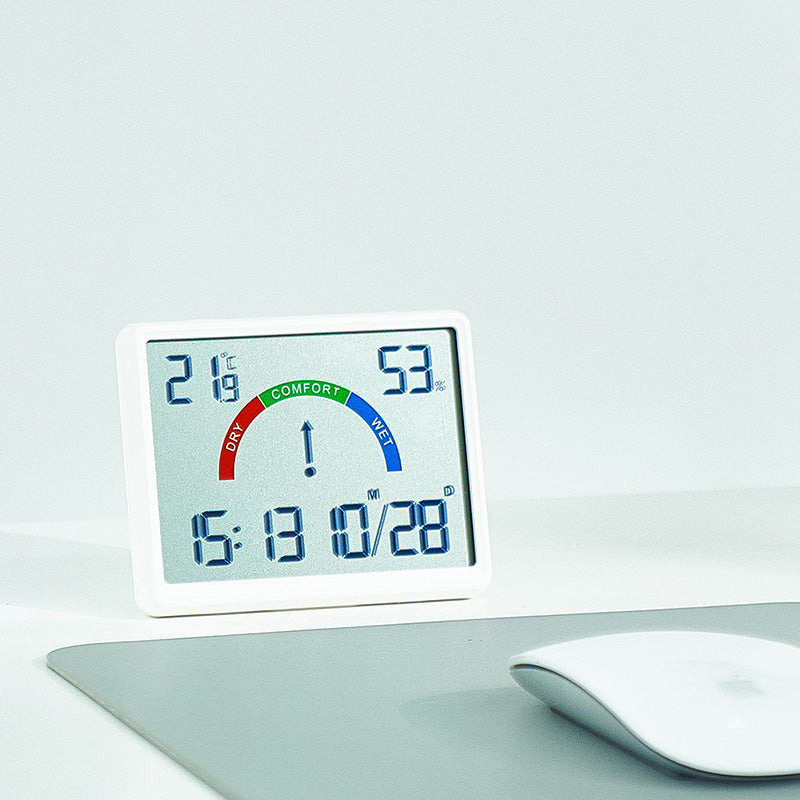 Hygrometer Digitaluhr Brehn