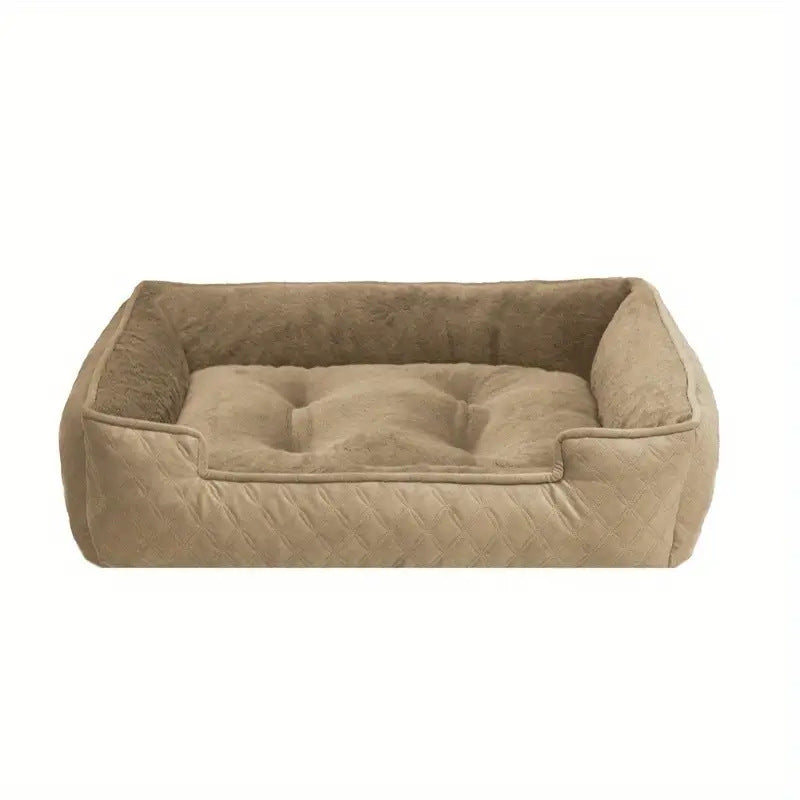 Luxuriös gesteppter orthopädischer Hundebett