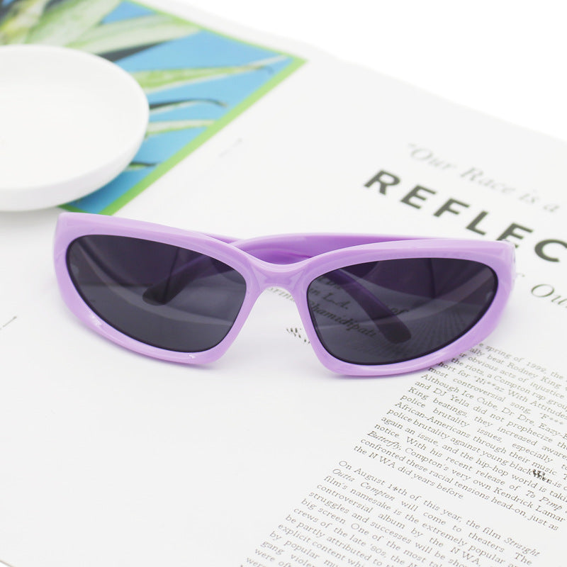 Damen Sportliche Sonnenbrille mit hochwertigem UV-Schutzmaterial Brehn