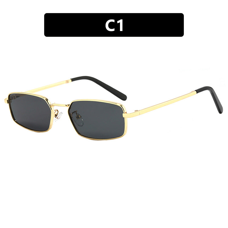 Damen modische quadratische Sonnenbrille mit polarisierten Gläsern Brehn