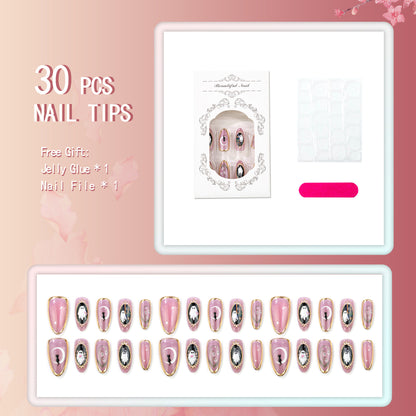 Halloween-Themen Press-On Nagelset