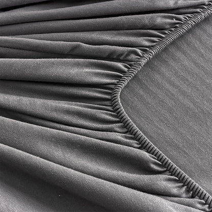 Extra-tiefes Elastisches Jersey-Spannbettlaken mit rutschfester Eckenzugabe