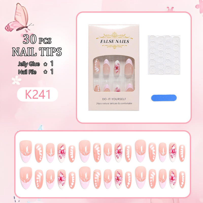 DIY Kunstnagel-Set mit floralen Akzenten Brehn