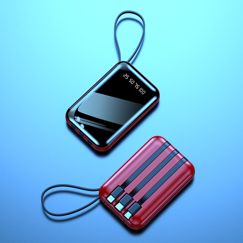 Hochleistungs Powerbank mit digitalem Display und multifunktionalen Anschlüssen Brehn
