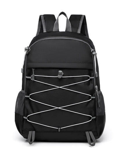 Unisex nan leichter Outdoor Rucksack mit elastischem Spanngurt und Netzseitentaschen Brehn