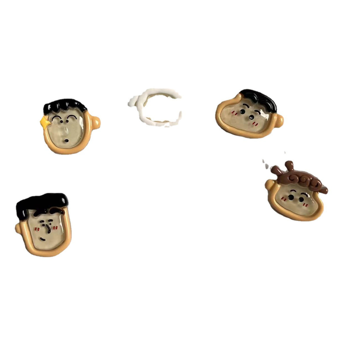 Kreative Charakter Brosche Brehn