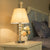 Elegante stilvolle Tischlampe