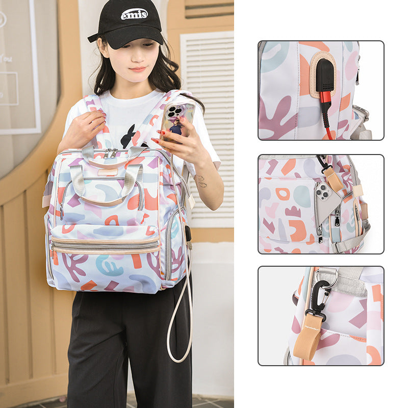 Multi-Funktionaler Musterrucksack Brehn