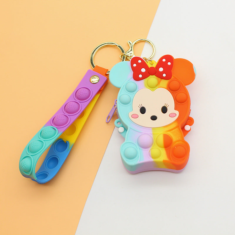 Damen Keychain mit Pop It Design Brehn