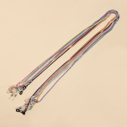 Metallic Brille Kette Brehn