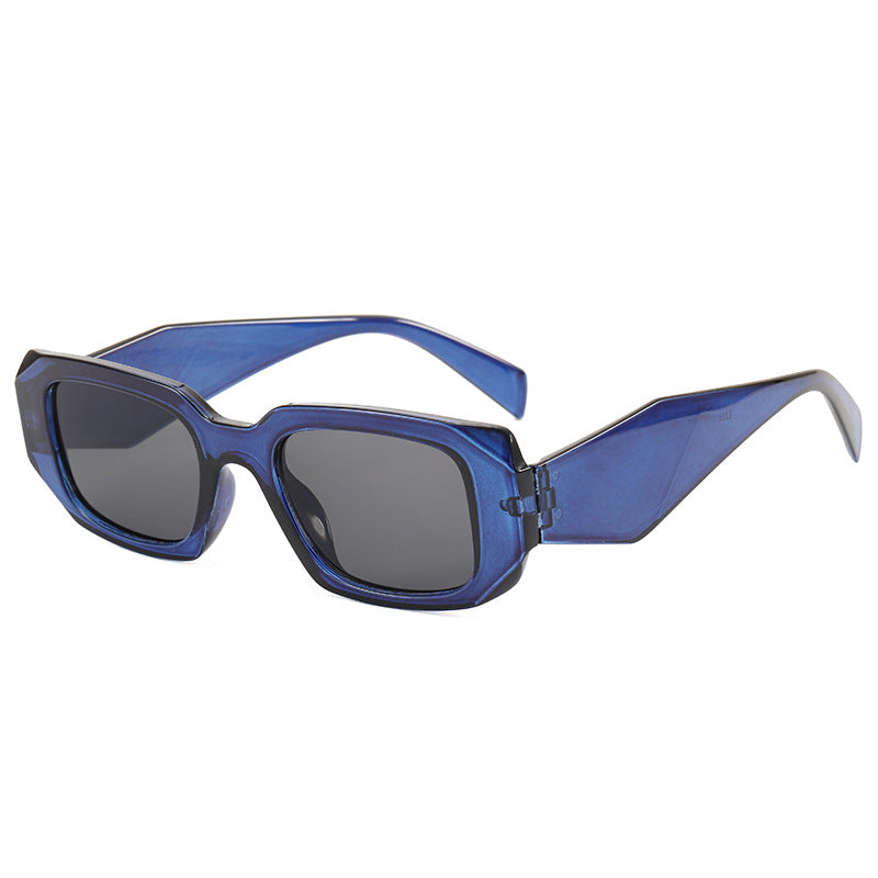 Damen modische quadratische Sonnenbrille mit trendigem Schildpatt-Design Brehn
