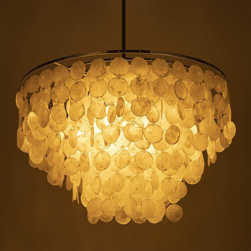 Stylische Mutter von Perlen Pendant Chandelier