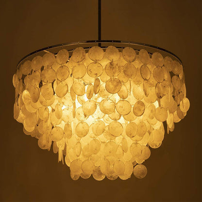 Stylische Mutter von Perlen Pendant Chandelier