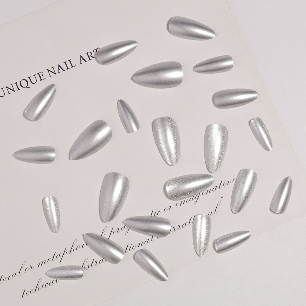 Glitzernde Stiletto Press-On Nägel Brehn