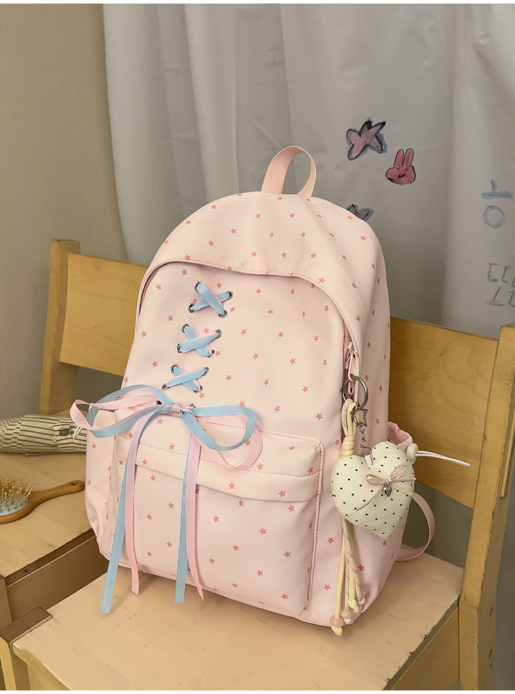 Sternenprint Dekorativer Schulrucksack Brehn