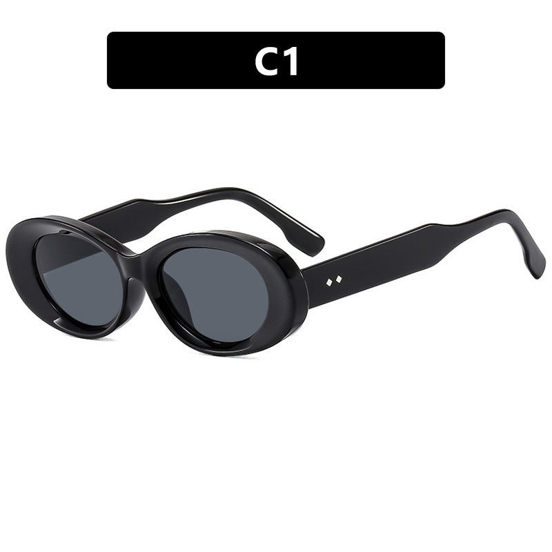 Damen modische Sonnenbrille im eleganten Retro-Stil Brehn