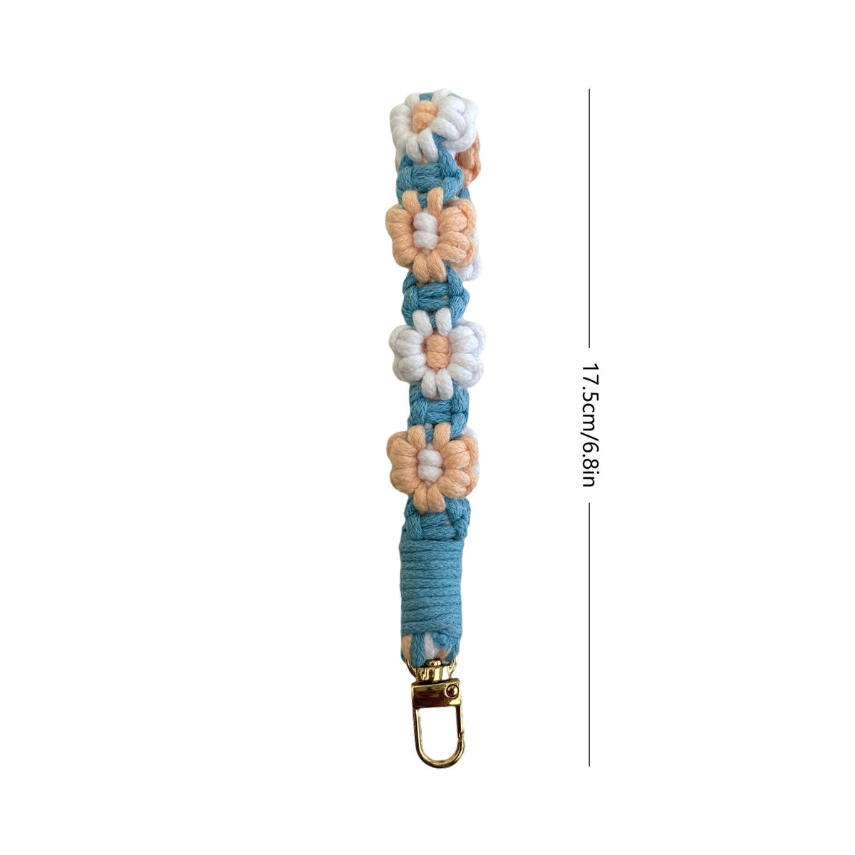 Florales Makramee Schlüsselanhänger Halter Brehn 1788942629