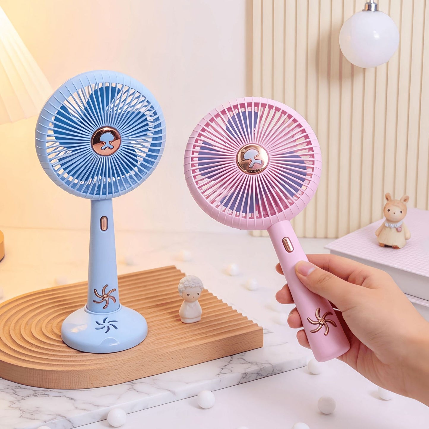 Damen Tragbarer Tischventilator mit innovativem Design Brehn