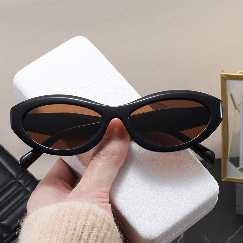 Damen modische Cat-Eye Sonnenbrille mit UV-Schutz Brehn