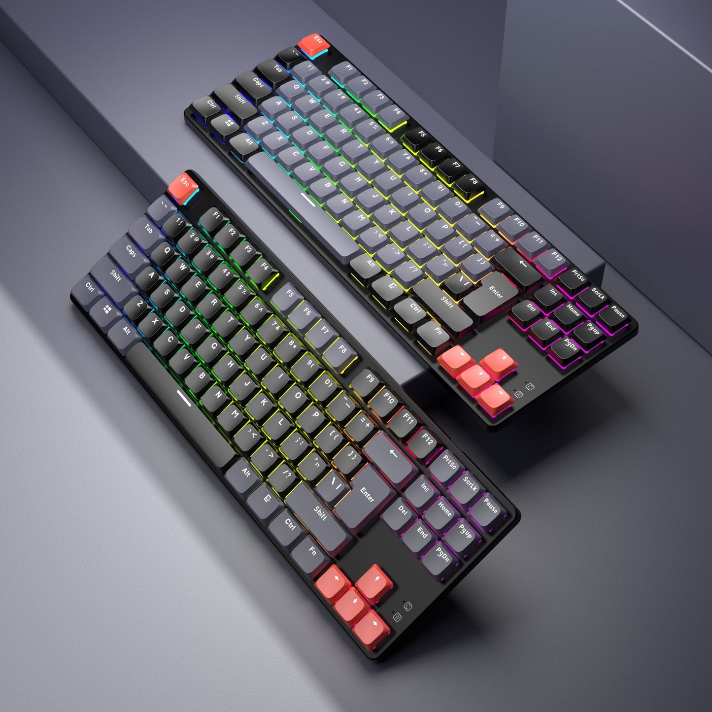 Kompakte RGB Mechanische Gaming-Tastatur Brehn