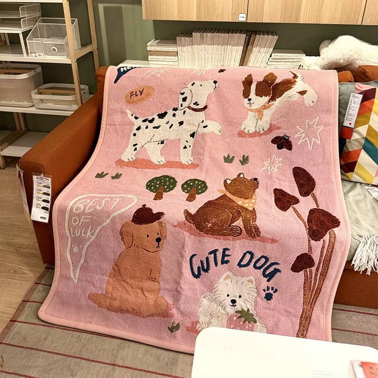 Dekorative Kuscheldecke