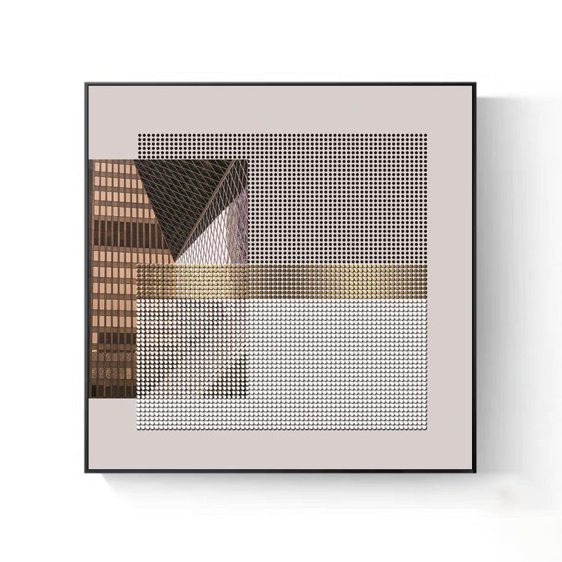 Moderne geometrische Wandkunst Druck