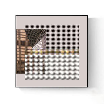 Moderne geometrische Wandkunst Druck