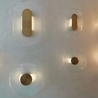 Moderne dekorative Wandlampe mit schickem Design