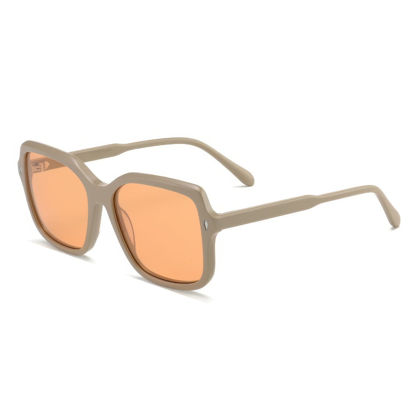 Damen oversized Sonnenbrille im modernen Design mit polarisierenden Gläsern Brehn