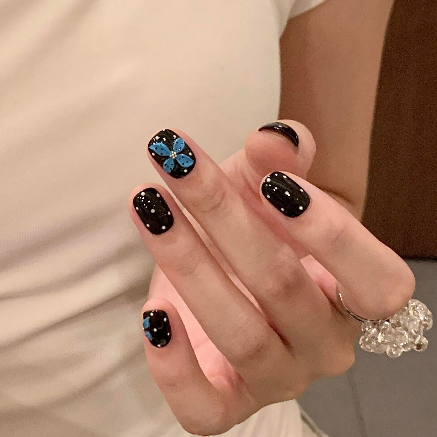 Kunstnägel mit Buntem Blumendesign Brehn