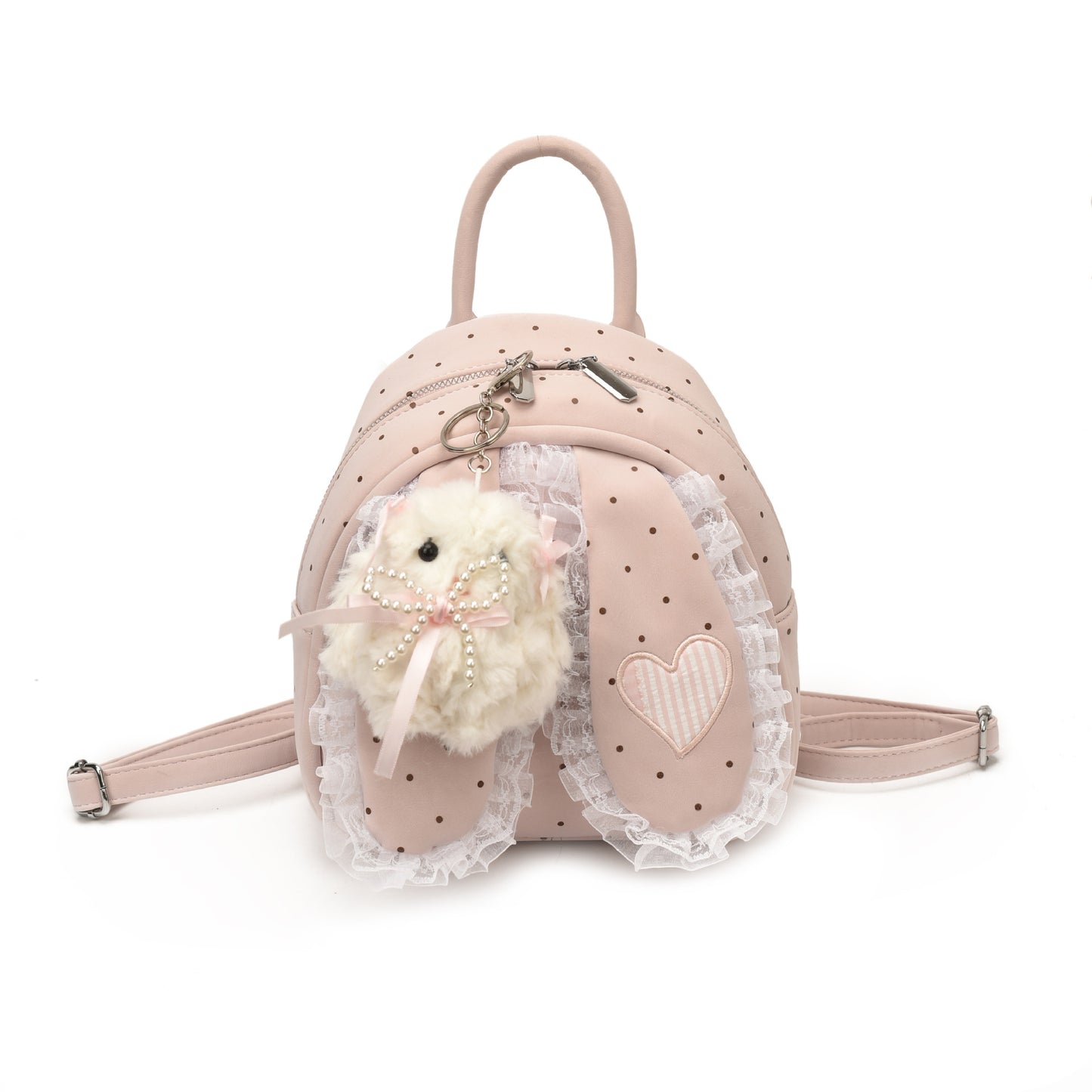 Niedlicher Rucksack mit Detailreicher Hasenohren-Applikation Brehn