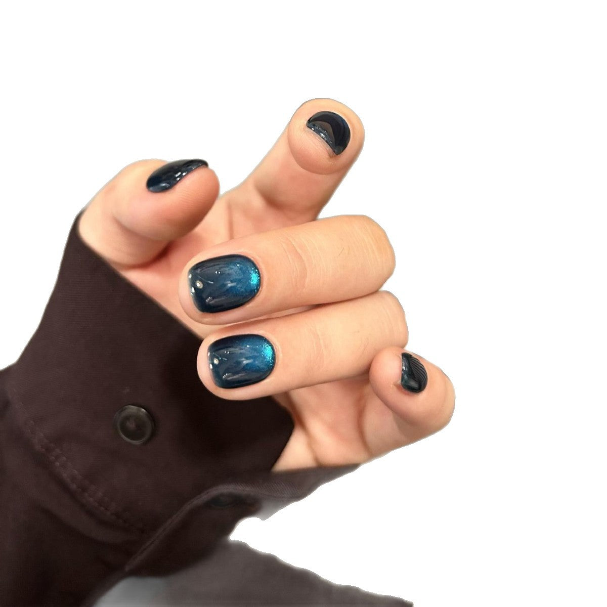 Künstliche Nagelspitzen Im Modischen Schimmer-Look Brehn