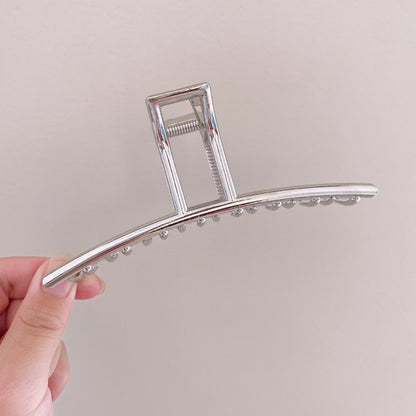 Eleganter Chrome-Haarclip Brehn