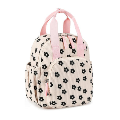 Blumenmuster Corduroy Rucksack Brehn
