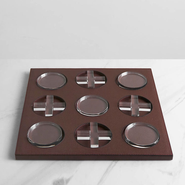 Dekoratives Tic-Tac-Toe-Spiel