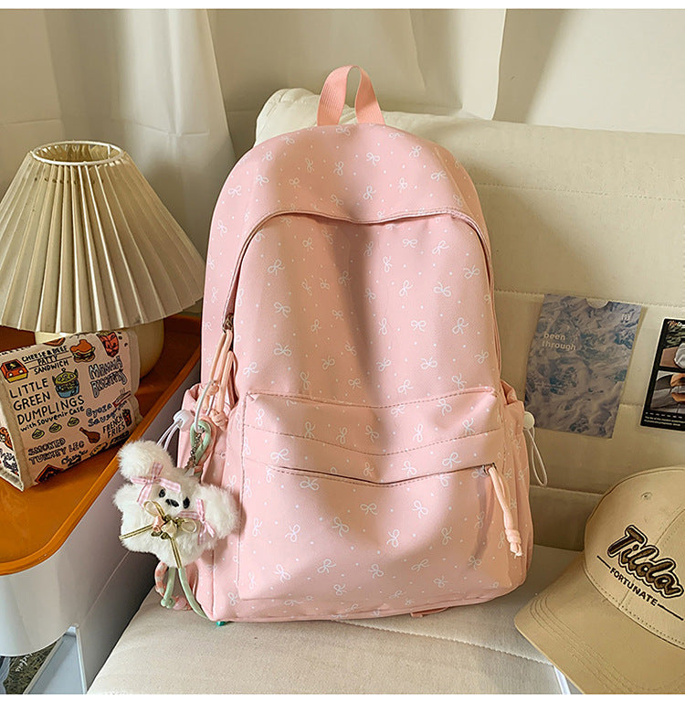 Süßer Blumenmuster Rucksack Brehn